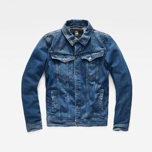 <b>Men's</b> Washed <b>Denim</b> Hoodie <b>Jacket</b> Contrast Sleeve Button Front Pockets Casual Streetwear for Autumn - Product Image 3