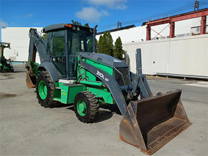 2018 DEERE 310L EP Factory Direct Mini retroexcavadora excavadora maquinaria de movimiento de tierra rueda Mini cargador motor diesel - Product Image 6