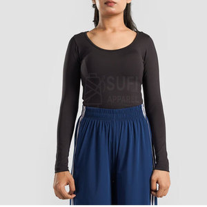 Body de Manga Larga Transpirable para Mujer, Tejido Ligero, Moderno, de una Pieza, Perfecto para Uso Diario - Product Image 5