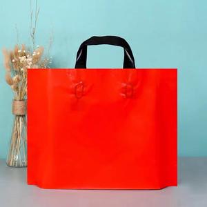 LIANYOU Sacs à provisions de luxe en plastique recyclable avec poignée Flexiloop Sac Valve Impression de logo personnalisé Utilisation commerciale et commerciale - Product Image 5