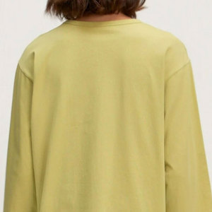 Camisetas de manga larga para mujer con diseño de serigrafía personalizado/camisetas de manga larga para mujer hechas con material de poliéster y algodón - Product Image 5