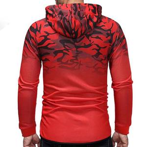 Sweats à capuche personnalisés en Polyester et coton pour hommes, imprimé 3D, Slim, Fitness, avec fermeture éclair, vente en gros, 2023 - Product Image 6