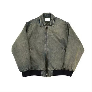 Chaqueta de Trabajo de Moda, Estilo Vintage, Personalizada, de Algodón y Poliéster Transpirable, Ropa de Trabajo de Lona para Hombre, Ropa de Primavera - Product Image 5