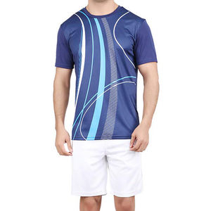 T-shirts de sublimation légers avec conception personnalisée dynamique en polyester à séchage rapide OEM Logo personnalisé pour les marques de vêtements de sport - Product Image 1