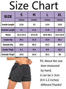 Pantalones cortos de cintura alta de 96% Spandex de nailon 4% para mujer, forro transpirable con bolsillo oculto deportivo de ajuste verdadero, forro transpirable oculto - Product Image 6