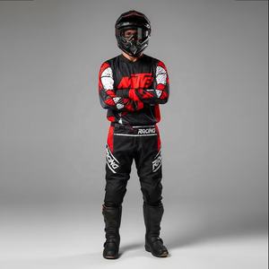 Combinaison de course pour moto, ensemble motocross coupe-vent, maillot et pantalon MX, grandes tailles, vêtements de course pour motos tout-terrain et motocross. - Product Image 5