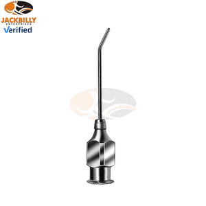 Cánula Irrigadora Manual de Acero Inoxidable Oftálmica, Certificada por MOL, Modelo Bishop Harmon, Instrumento Quirúrgico con Certificación CE - Product Image 2