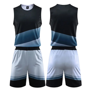 Ensembles de maillots de basket-ball professionnels personnalisés pour hommes Chemises respirantes à séchage rapide Uniformes de retour professionnels - Product Image 2