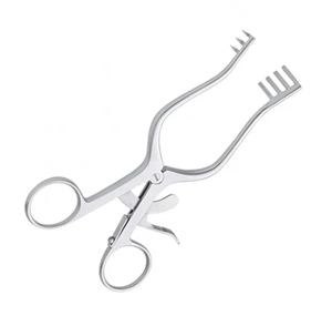 Retractor Weitlaner personalizado 3x4 puntas 18mm cirugía plástica profunda Retractor alemán de acero inoxidable - Product Image 6