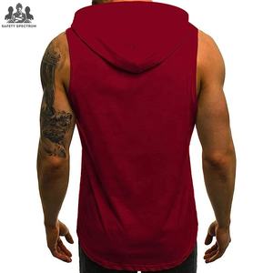 เสื้อฮู้ดแขนกุดสำหรับผู้ชายสำหรับฤดูหนาวแบบ OEM |   เสื้อกล้ามออกกำลังกายผ้าฝ้ายแท้ 100% |   ผู้ผลิตขายส่ง - Product Image 5