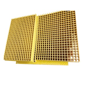 Plastique renforcé de fibre de verre de sécurité anti-mousse 1220x2440x30mm Plaque en fibre de verre haute résistance avec grille en FRP antidérapante - Product Image 3