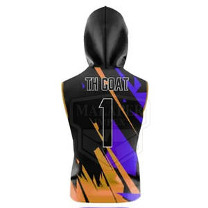 ชุดกีฬา7 V 7ของผู้ชาย2025ชุดเครื่องแบบ7v7แขนกุดขนาดผู้ใหญ่ชุดกีฬาดีไซน์ใหม่ - Product Image 6