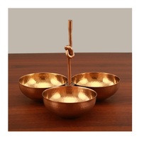 Top Tendance Design Moderne En Acier Inoxydable Noeud Couverts Bols Facile À Nettoyer pour La Maison Hôtel Fête À Manger Servir