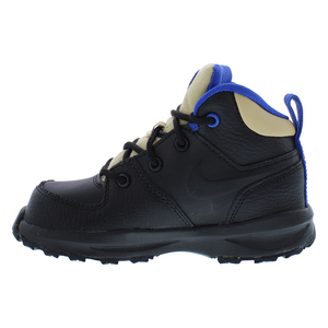 Zapatos Nike Manoa de cuero para bebés/niños pequeños Color: Negro/Sésamo/Game Royal 100% auténticos - Product Image 3