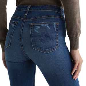 กางเกงยีนส์แบบลำลองของผู้หญิงคุณภาพพรีเมี่ยมดีไซน์ล่าสุดสีตามสั่งไซส์สไตล์ - Product Image 2