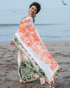 Khesh Saree ผ้าใยไหมหนาคุณภาพดีดีไซน์ใหม่ชุดปาร์ตี้แบบดั้งเดิมสไตล์อินเดียดั้งเดิมสีม่วง - Product Image 6