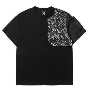 Men's Tshirt Cotton Digital Printing T Tshirt Screen Printing Heavy Weight Oversized Streetwear T-shirts for Men - Product Image 4