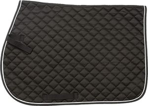 Personnalisé J Logo Carré Coton Matelassé Dressage Anglais Cheval Tapis De Selle Ensemble Polo Wraps Léger Tissu Doublure-Vente en Gros - Product Image 4
