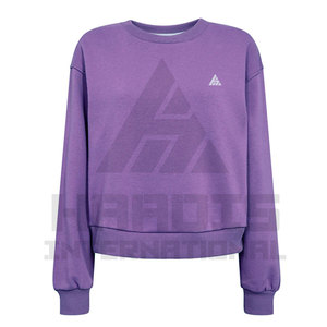 Couleur personnalisée Top Qualité Femme Sweat Ras Du Cou Sweat Vente en Gros Sweat - Product Image 2