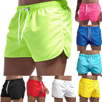 Short de plage pour hommes, short de plage extensible dans les 4 sens, maillot de bain hydrofuge pour hommes, station de surf écologique entièrement personnalisé