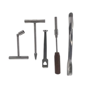 ชุดเครื่องมือผ่าตัดกระดูกแบบขายส่ง Bone Skid Moore จำนวน 5 ชิ้น ทำจากสแตนเลสสตีล พร้อมอุปกรณ์ดึงกระดูก - Product Image 2