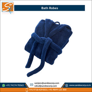 Wholesale Indian Supplier of Excellent Quality Best Selling Custom Sizes 100% Cotton Adult Bathrobes for Bulk Purchase - Product Image 2