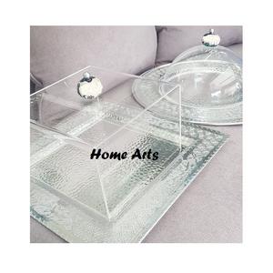 Dernier design de serveur à bonbons en fer avec couvercle en acrylique, serveur à gâteaux et desserts de taille personnalisée, par Home Arts - Product Image 5