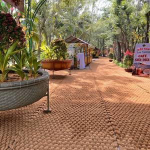 VENTA ENTERA ROLLO DE MALLA DE COIR ROLLO DE RED DE COIR MANTA DE CONTROL DE FIBRA DE COIR DE LOTO AZUL VIETNAM - Product Image 5