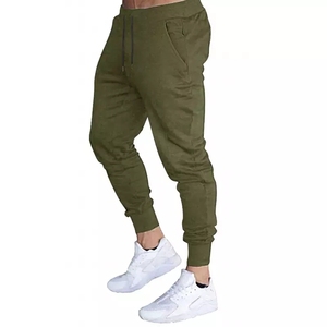 Custom Jogger Pants Sports <b>Mens</b> 100% Cotton Sweatpants Breathable Quick Dry <b>Trousers</b> <b>Elastic</b> Waist Stacks Flared Pants for <b>Men</b> - Product Image 2