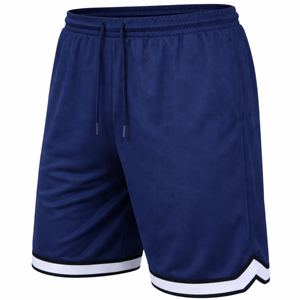 Shorts de sport pour homme à taille élastique en mesh - 100% polyester écologique - Product Image 3