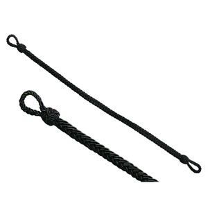 Cordon de serrage doré personnalisé, fournisseur en gros d'uniformes, cordon torsadé enduit, vêtement haute ténacité, sangles doubles réglables - Product Image 2