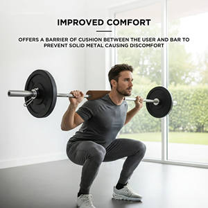 Protection d'épaule et de cou pour haltères, vente en gros personnalisée, pour squats, hip thrusts, musculation, entraînement en salle de sport - Product Image 5