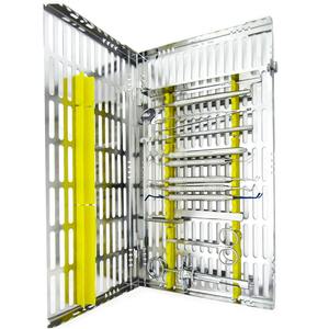 Juegos restauradores de Instrumentos dentales manuales para procedimientos de corona y puente Espejo dental de acero reutilizable - Product Image 5