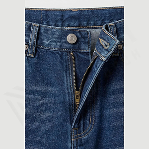 Pantalones vaqueros informales de corte holgado para hombre, pantalones ligeros transpirables de algodón de alta calidad, profesionales, a la moda, de talla grande - Product Image 5