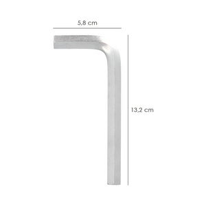 Chiave Allen Standard in Acciaio Cromo Vanadio Professionale 12,0 mm. - Product Image 2
