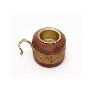 Lot de 2 brûleurs Bakhoor en métal et bois avec boîte et plateau Brûleur d'encens de taille personnalisée pour les meilleures ventes - Product Image 2