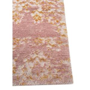 Alfombra Kavi Ivory de Lana y Seda de Bambú Anudada a Mano con Patrón Floral Oculto para el Hogar, Pasillo, Dormitorio, Grosor de 10 mm para Adolescentes-Esk-462 - Product Image 4