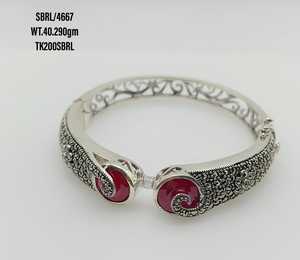 Pulsera de plata de ley 925 con gema turquesa, joyería fina, regalo de San Valentín - Product Image 4