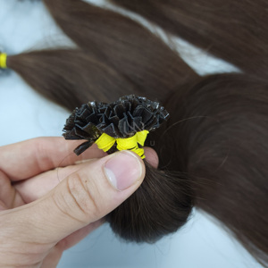 Vente en gros d'extensions de cheveux V-Tip vietnamiennes 100% non transformées, meilleure qualité de cheveux humains du Vietnam, bon marché - Product Image 2