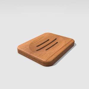 Élégant porte-savon pour lavabo de salle de bain, naturel, durable, écologique, antidérapant pour la maison et l'hôtel - Product Image 1