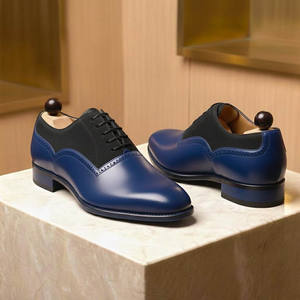 New Casual Handmade Genuine Leather <b>Shoes</b> Simplicity Business <b>Soft</b> Sole Anti Slip Wear-resistant Pointed Toe <b>Mens</b> Formal Wedding - Product Image 4