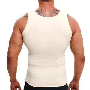 Débardeur de sport pour homme, sans manches, en polyester, uni, vêtements de sport, fabrication sur mesure, prêt à porter - Product Image 5
