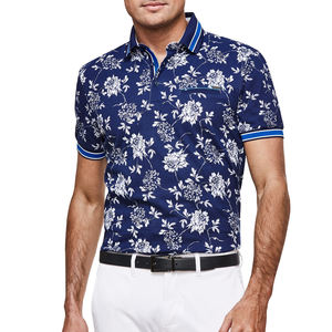 Polo de manga corta para hombre 2023 con logotipo personalizado, Color sólido, superventas, ropa de verano, nuevo estilo, patrón de estampado - Product Image 1