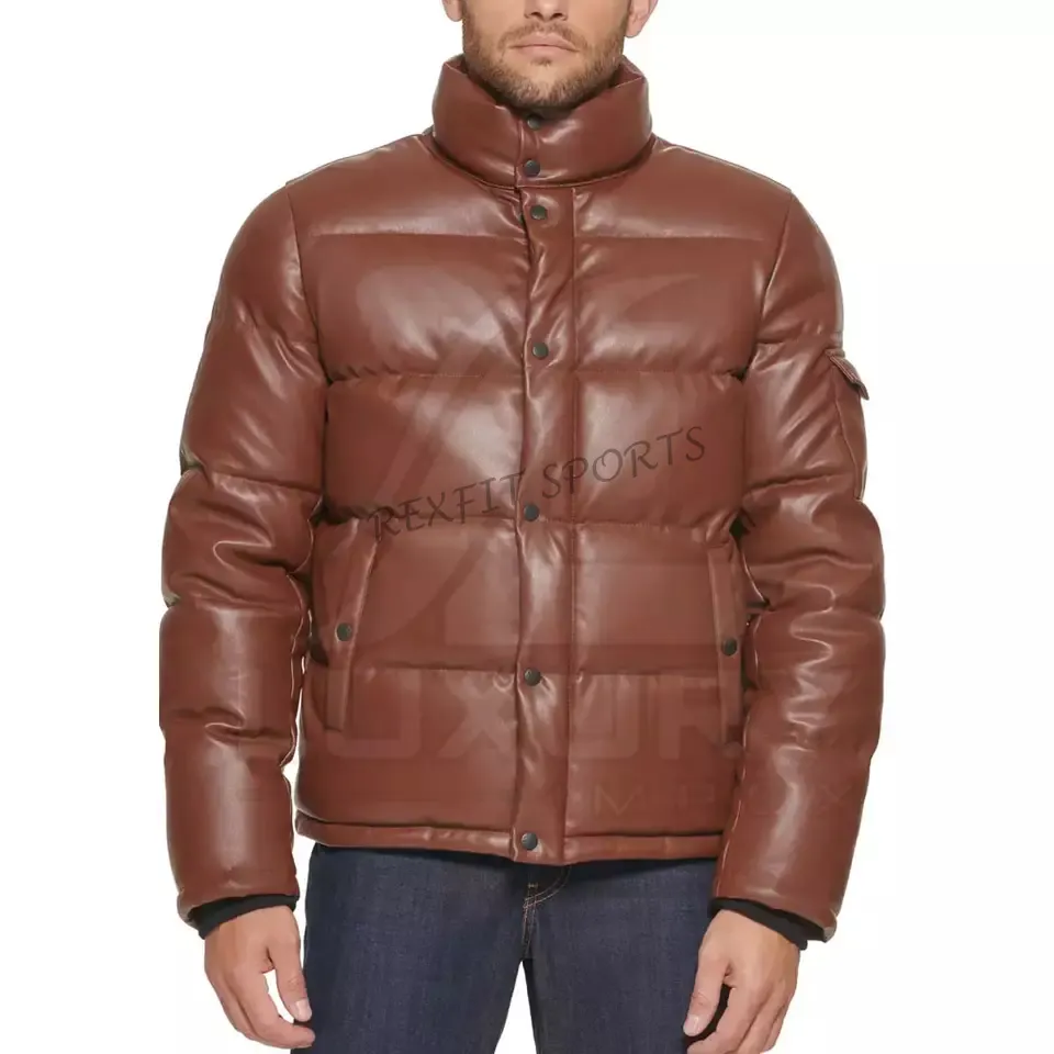Custom Bubble Jacket Hot Sales Men Winter Bubble Jacket High Quality Plus Size Clothing Warm Puffer jacket Coat