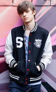 Vestes de Baseball brodées personnalisées OEM pour hommes, printemps veste universitaire décontractée ample Bomber mode Streetwear pour unisexe - Product Image 5