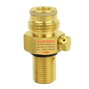 <b>Paintball</b> Pin Valve Brass Replacement for CO2 Tank - Product Image 1