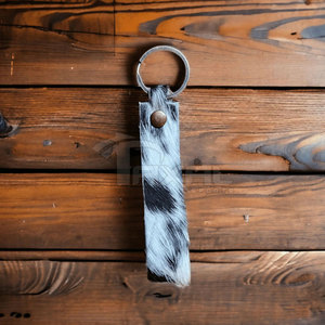 พวงกุญแจหนังวัวคุณภาพสูงผลิตในปากีสถาน - Product Image 3