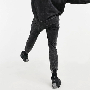 Vente chaude, streetwear d'hiver, survêtement à capuche, couleur personnalisée, lavage à l'acide, fabrication OEM, meilleure qualité, hommes - Product Image 5