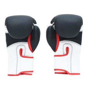 Guantes de boxeo de alta calidad, precio al por mayor, de fábrica, de gama alta, de piel de vaca, guantes de boxeo de piel de microfibra de piel PU - Product Image 6