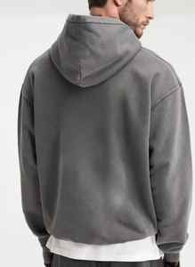 Sudadera con capucha de gran tamaño Unisex con diseño personalizado, sudadera de algodón con logotipo personalizado, Sudadera con capucha de peso pesado para hombre, sudadera personalizada para hombre - Product Image 2